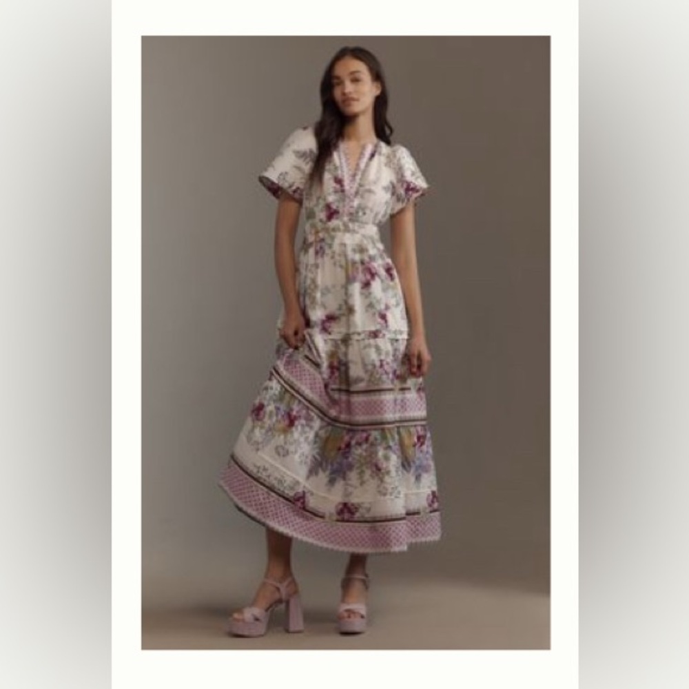 Anthropologie Somerset Maxi Dress